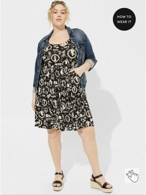 Torrid Disney Snow White Super Soft Skater Dress